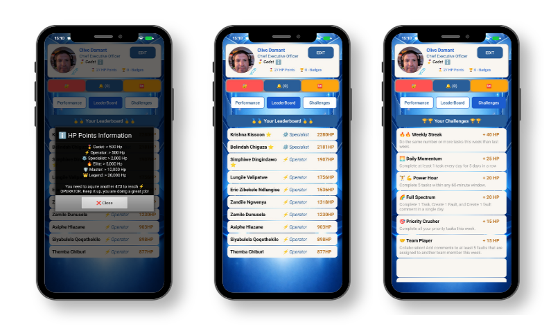 Operator App Screenshot